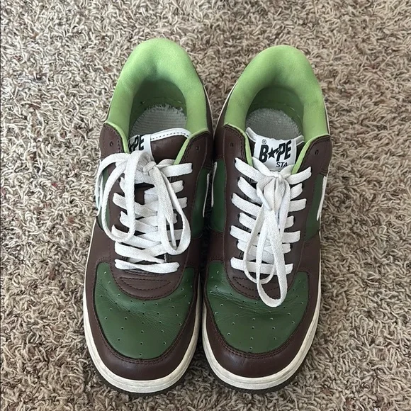 Bape × Japanese Brand
2ful teach peace bapesta custom (seen on chief keef) - Picture 3 of 8